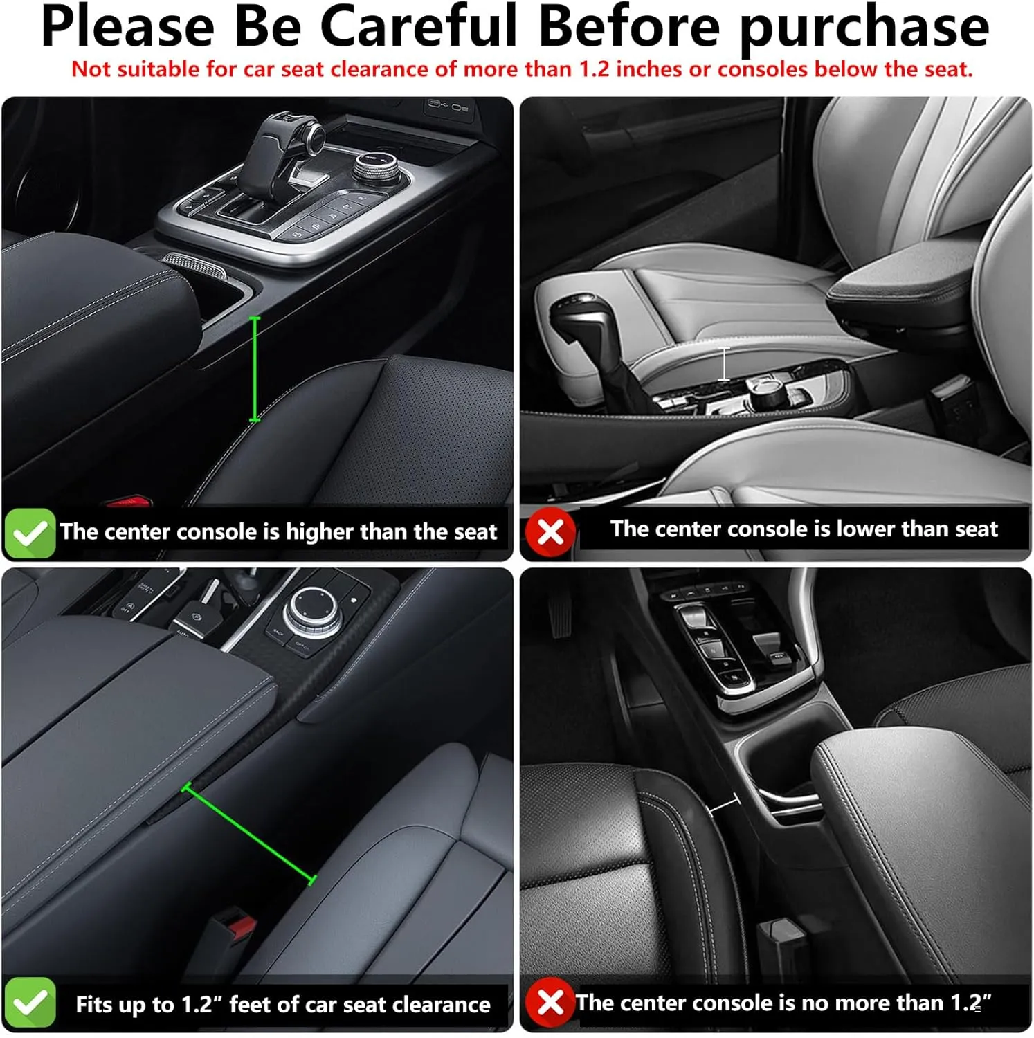 1 Pack Car Seat Gap Filler Organizer, Car Seat Organizer, Seat Gap Storage Box with Cup Holders for Drink, Car Leather Cup Holder Gap Bag Front Seat for Phone, Sunglasses,Keys(Right Side)