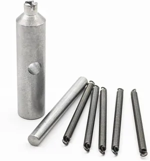 1 Set Removal Tool For Microtech UTX-70 Knife Triangle Screwdriver Screw Disassembled Removal Tools with Extended Compressed Spring Wire (Screw Spring Wire)