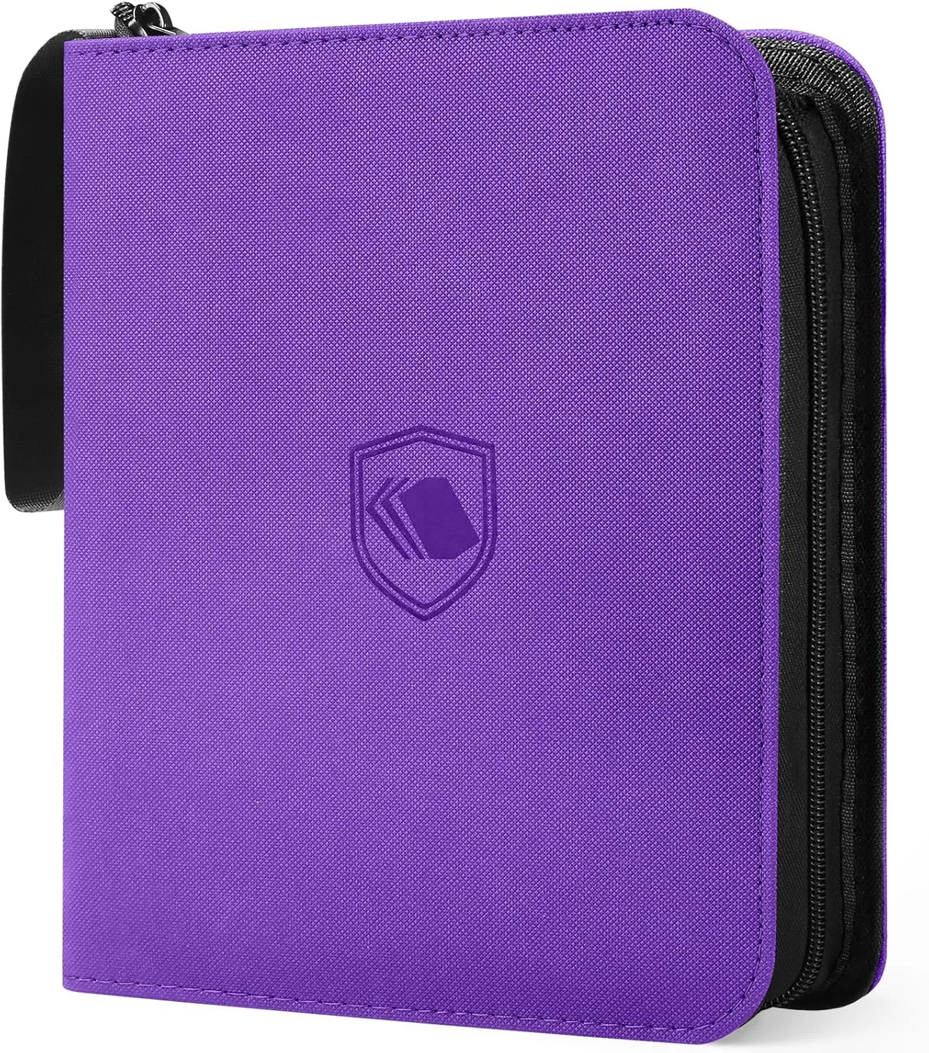 1200 Pockets Trading Card Binder, PU Cover Zipper Card Collection Album, Sturdy Card Folder Holder for MTG, TCG, Game Cards, Sports Cards