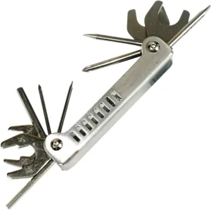 13-in-1 Professional Scuba Diving Tool, Stainless Steel Multi-Tool for Tank Valve and Regulator Repairs, Compact Diving Equipment Maintenance Kit