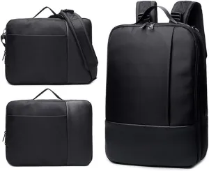 15.6 Inch 3 in 1 Laptop Backpack Briefcase Messenger Shoulder Bag for Lenovo IdeaPad 1 3 3i,ThinkPad E16 Gen1,HP 255 G10,Pavilion,Acer Aspire Go 15,Aspire 3 A315-24P-R7VH,Chromebook 315,Nitro V Gaming