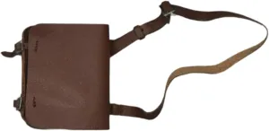 1/6 Action Figure Crossbody Bag Model Toolkit Fashion PU Leather Retro Crossbody Bag Model for 12'' Action Figures Accessory