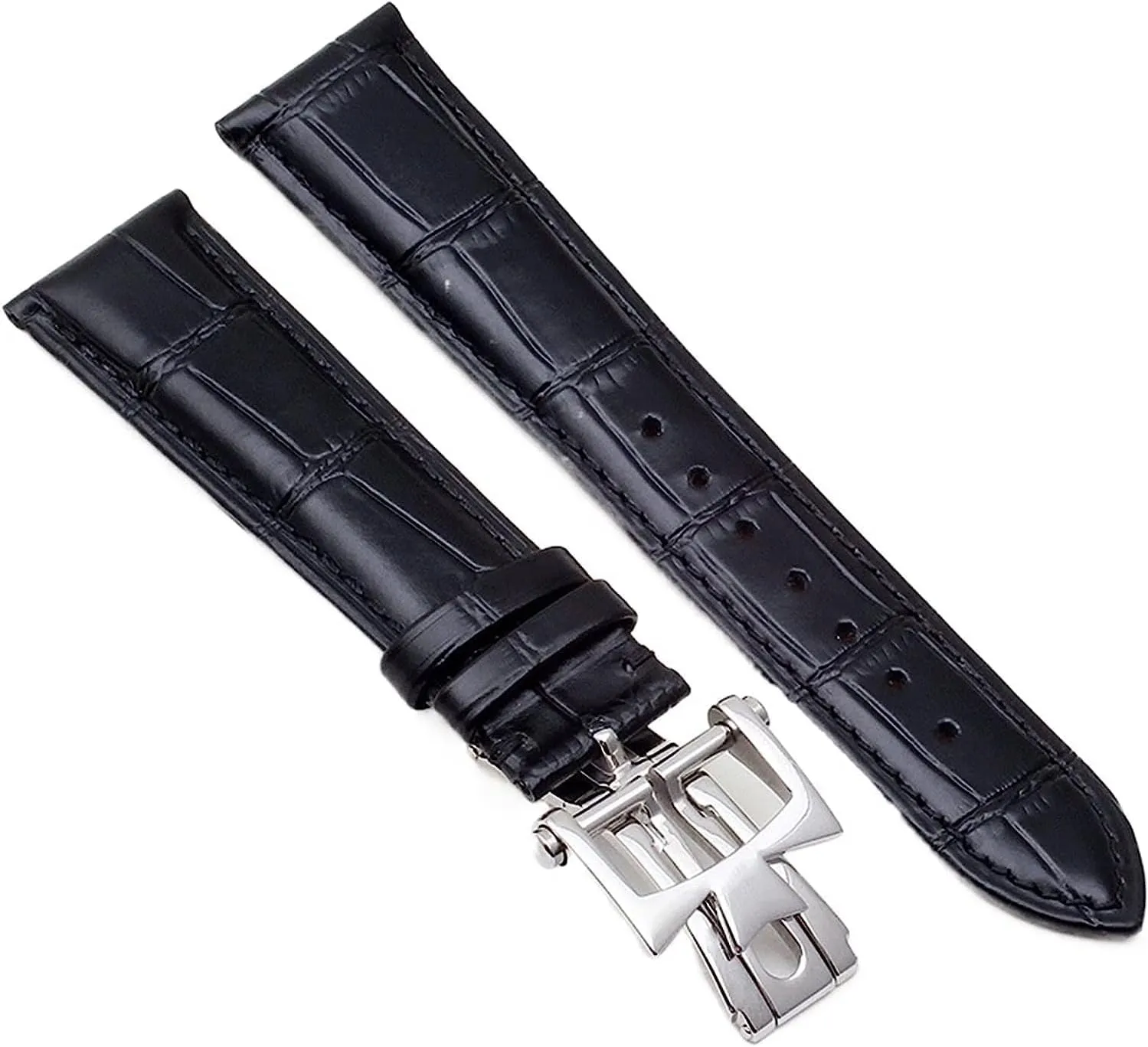 19mm 20mm 21mm 22mm Genuine Leather Cowhide Strap For Vacheron Constantin Patrimony VC Men And Women Watch Band