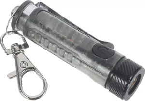 1Set LED Flashlight Rechargeable Keychain Ultra Compact Design for Outdoor Use Camping Supply and Keychain Decor Bright Illumination for Nighttime Adventures