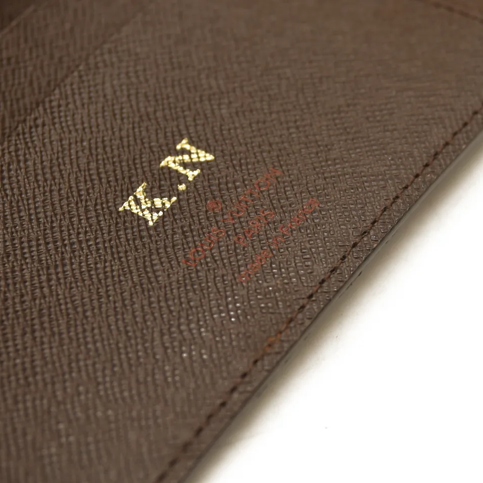 2012 Louis Vuitton  Damier Ebene Medium Ring Agenda Cover SP4182