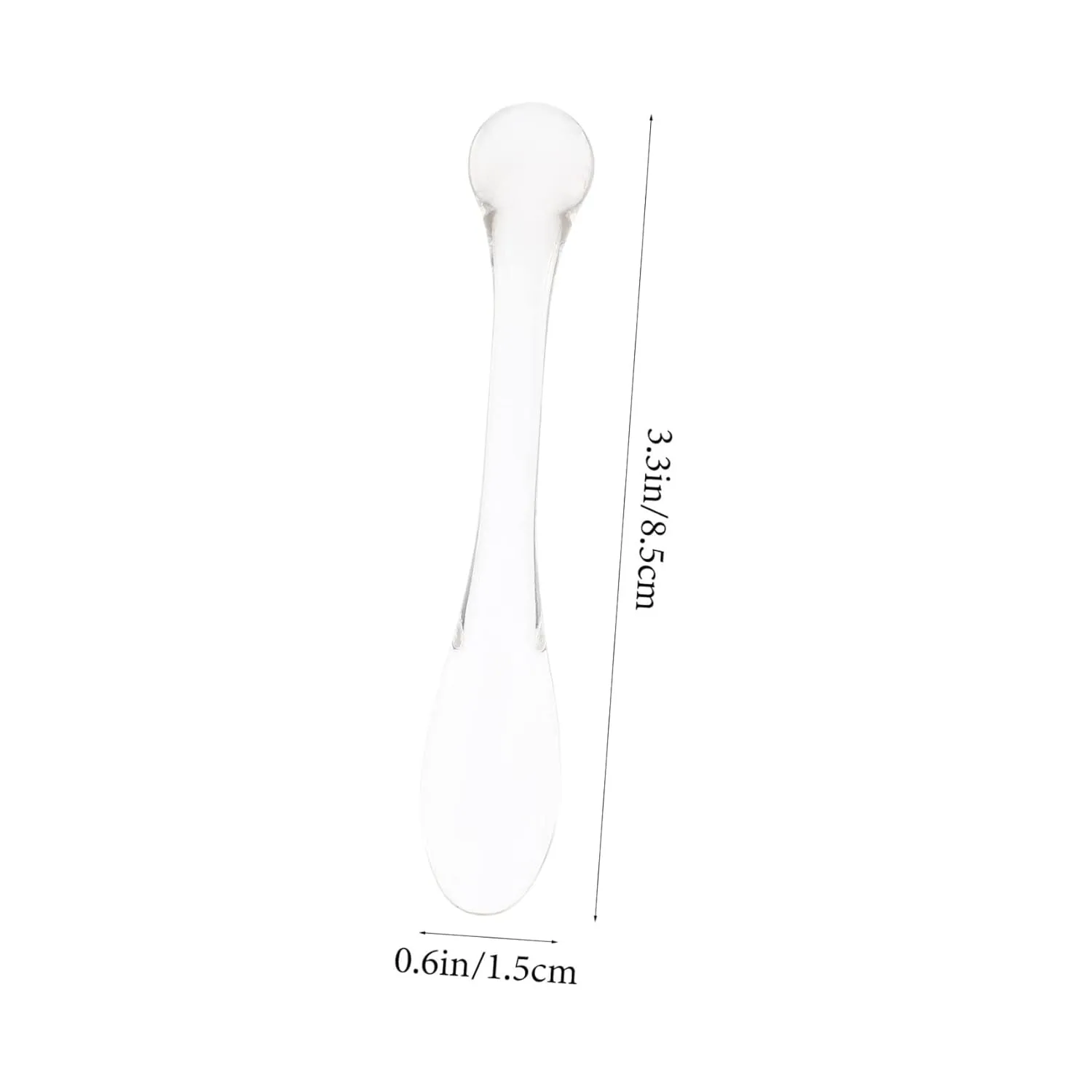 25pcs Compact Eye Cream Spoons Applicator for Daily Use Convenient Massage Tool for Eye Care Promotes Absorption Portable for Travel and Home Use