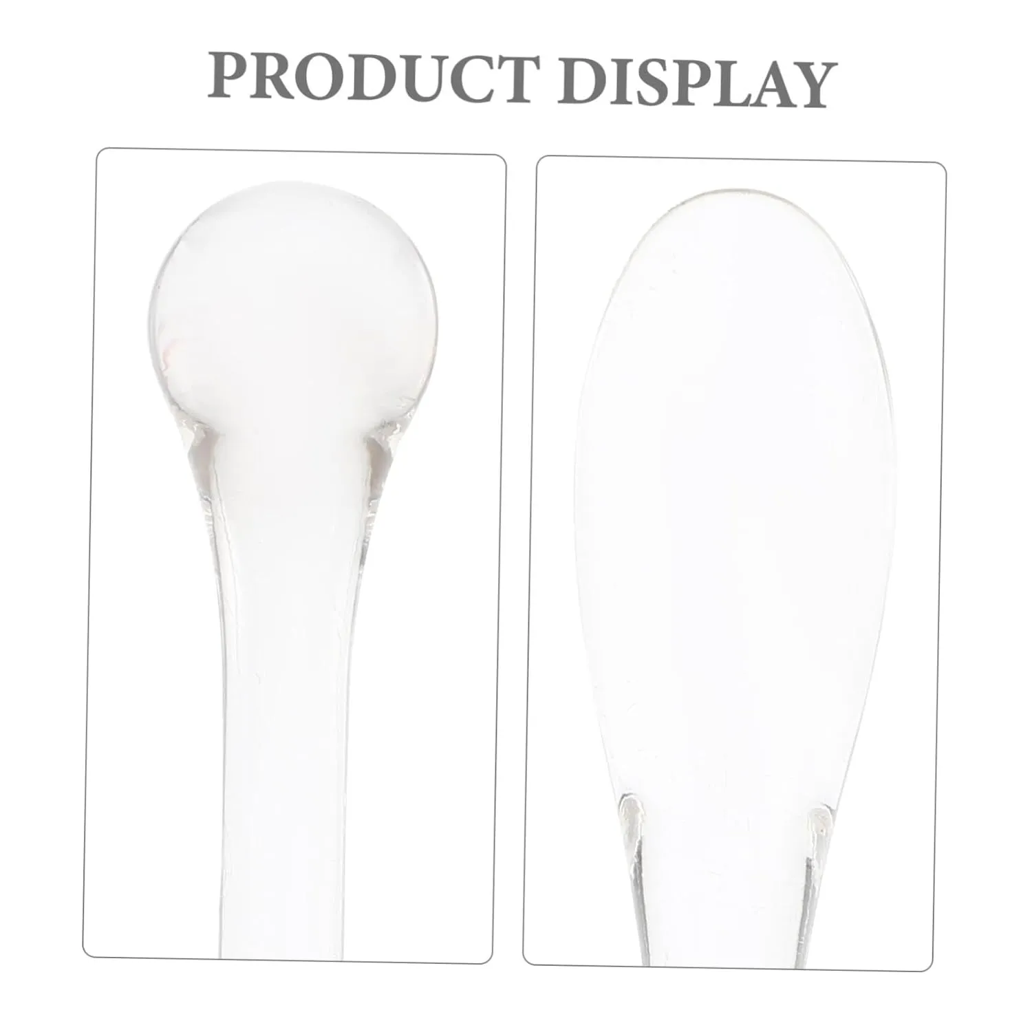 25pcs Compact Eye Cream Spoons Applicator for Daily Use Convenient Massage Tool for Eye Care Promotes Absorption Portable for Travel and Home Use
