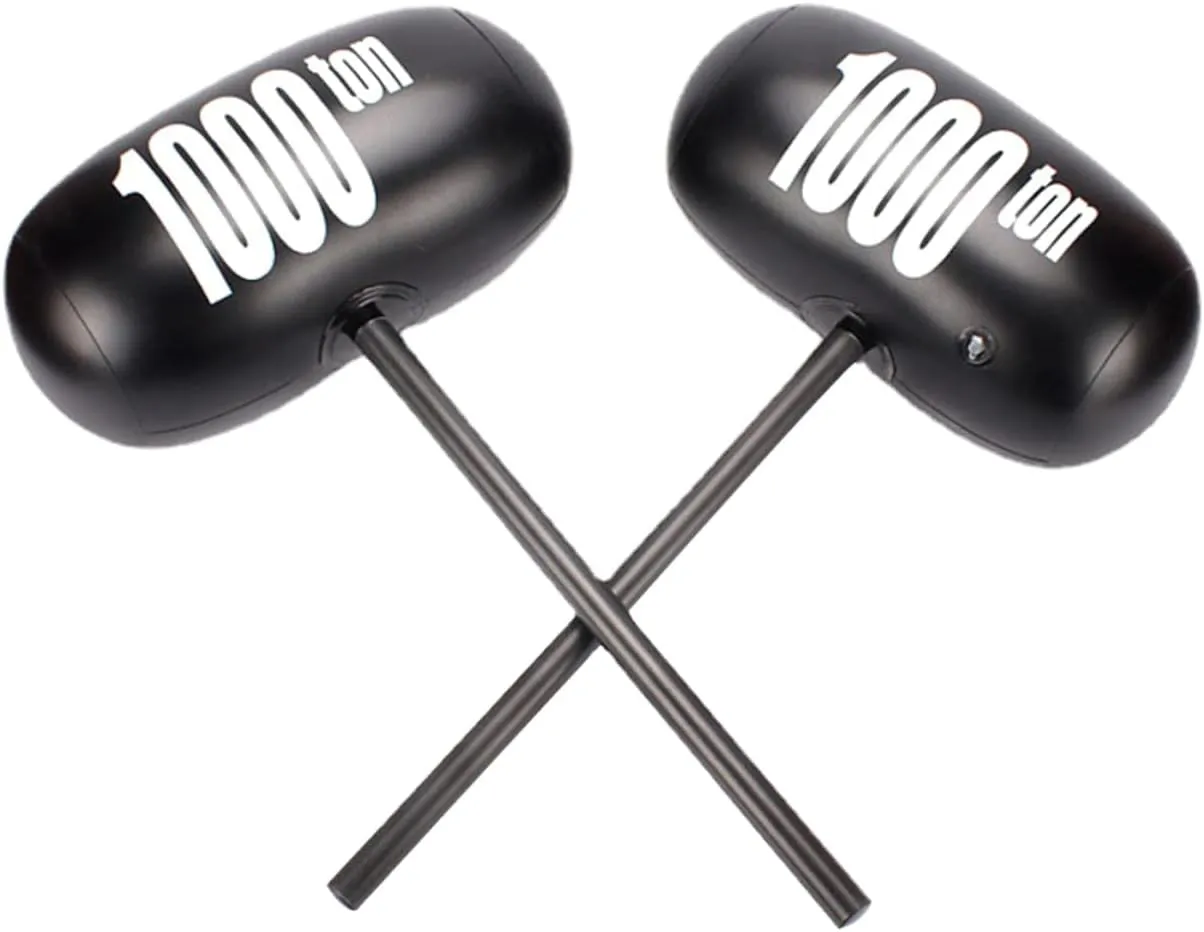 2pcs Inflatable Hammers for Boy Girl Party Favors Knocking Toys for Fun Games for Birthdays Events Premium Easy to Hold Play