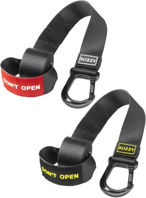 3-in-1 Door Anchor for Resistance Bands, SOZZY Heavy Duty Door Anchor with Safety Tag, Widened Thickened Webbing, Secure Stitching Great for Exercise Bands, Therapy Bands, Suspension Training