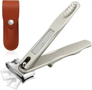 360° Rotatable Nail Clipper Long Handle Toe Nail Trimmer for Seniors Comfortable to Hold for Men Women