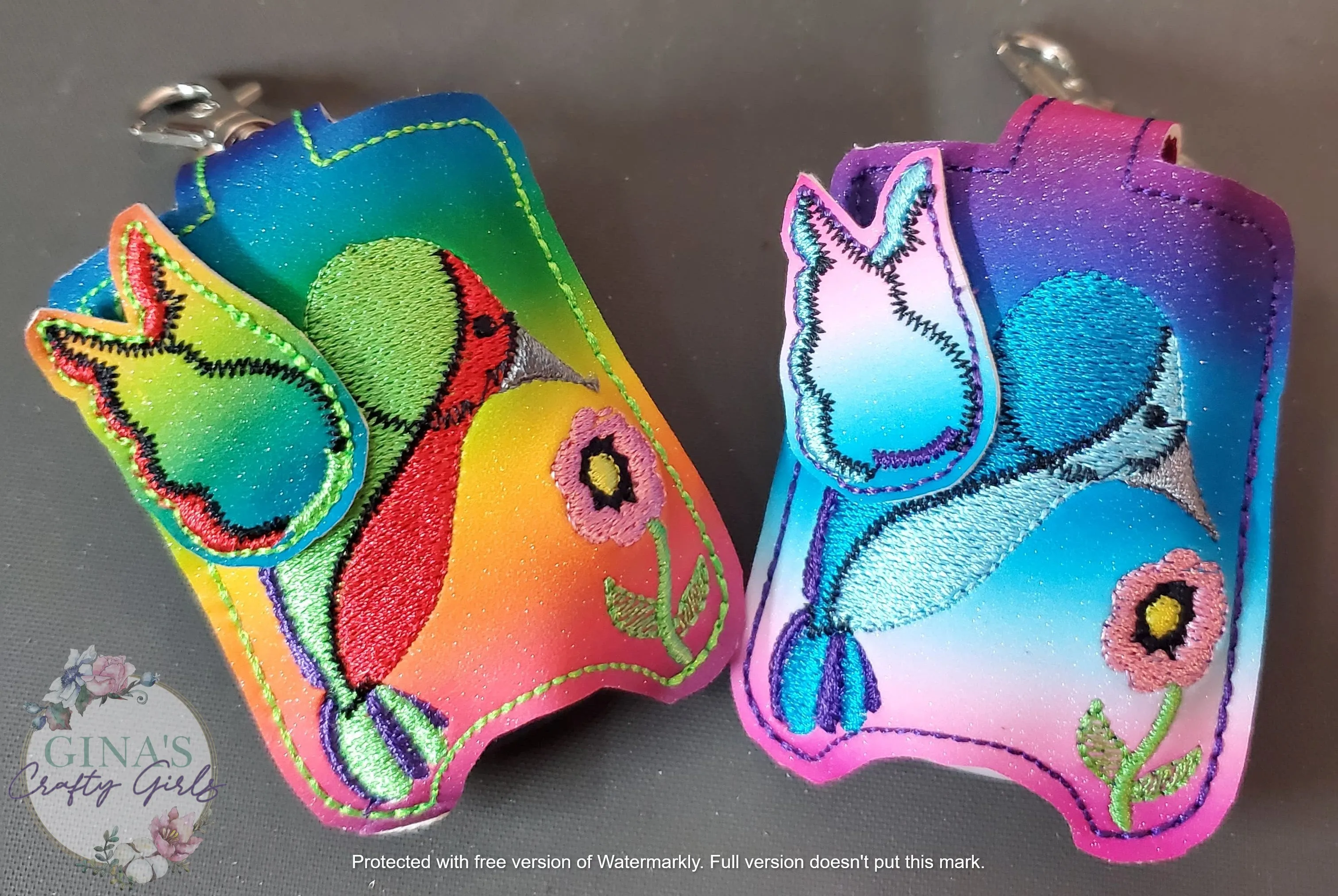 3D Hummingbird Hand Sanitizer Holder