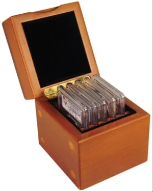 5 Certified Coin Wood Storage / Display Box PCGS / NGC / Premier / Little Bear