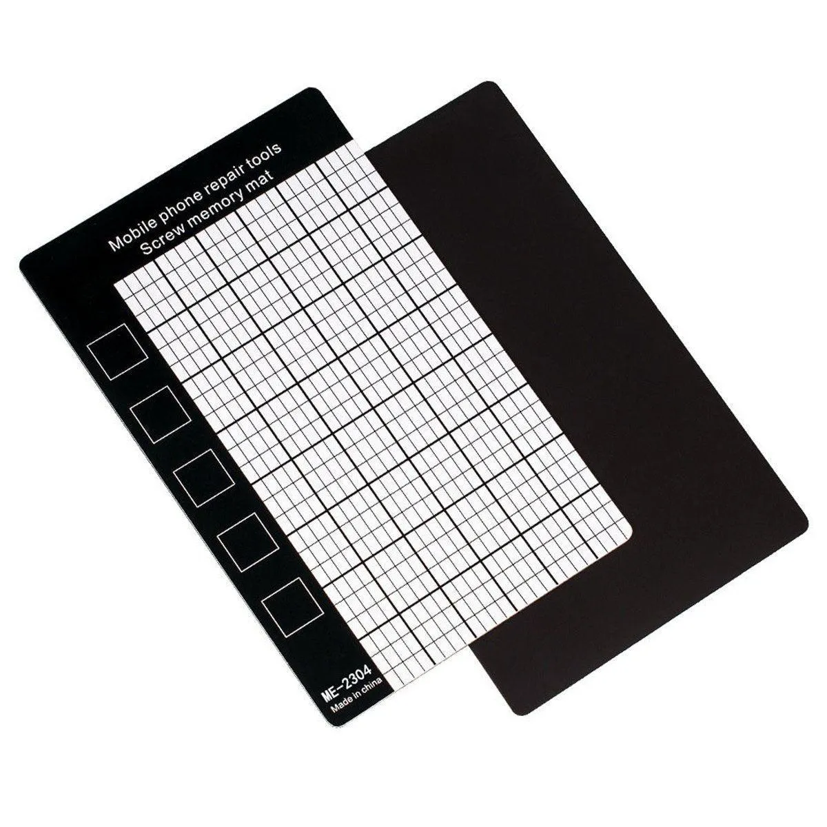 5pcs Magnetic Screw Memory Pad Storage Work Mat for Mobile Phone Repair Tools