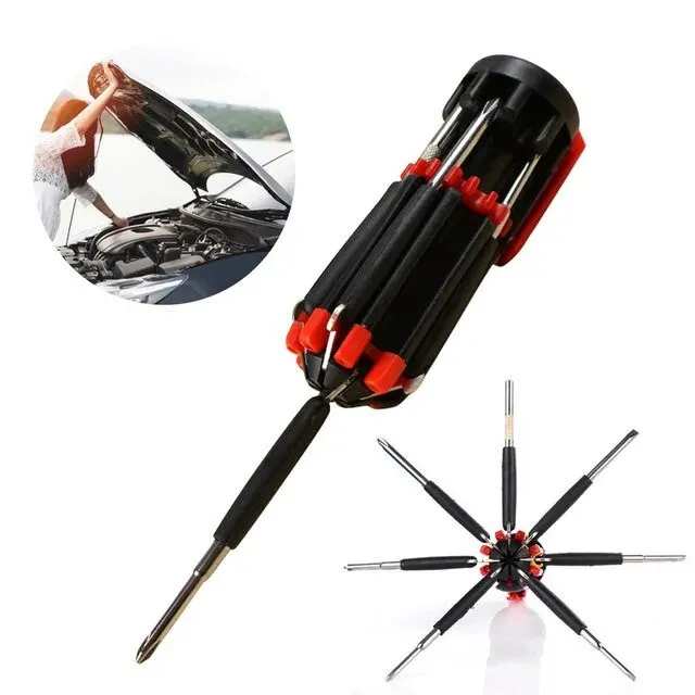 8-In-1 Screwdriver Flashlight