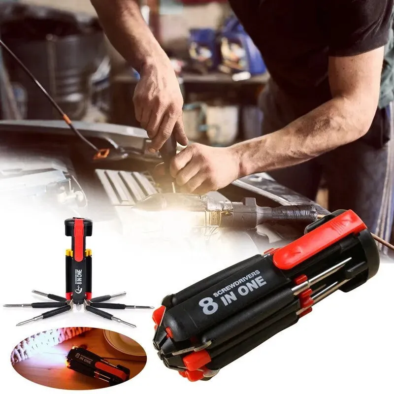 8-In-1 Screwdriver Flashlight