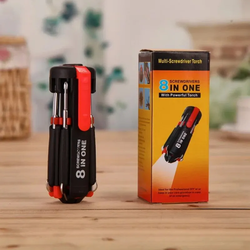 8-In-1 Screwdriver Flashlight