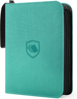 900 Pockets Trading Card Binder, PU Cover Zipper Card Collection Album, Sturdy Card Folder Holder for MTG, TCG, Game Cards, Sports Cards