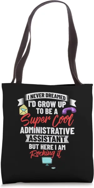 Administrative Assistant Admin Legal Training Tote Bag