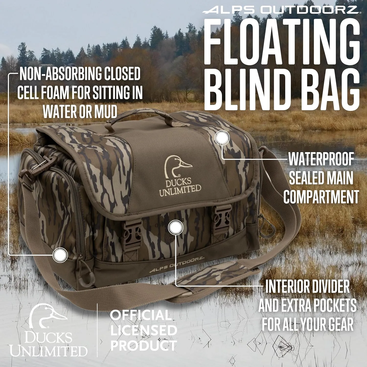 ALPS OutdoorZ Ducks Unlimited Floating Blind Bag