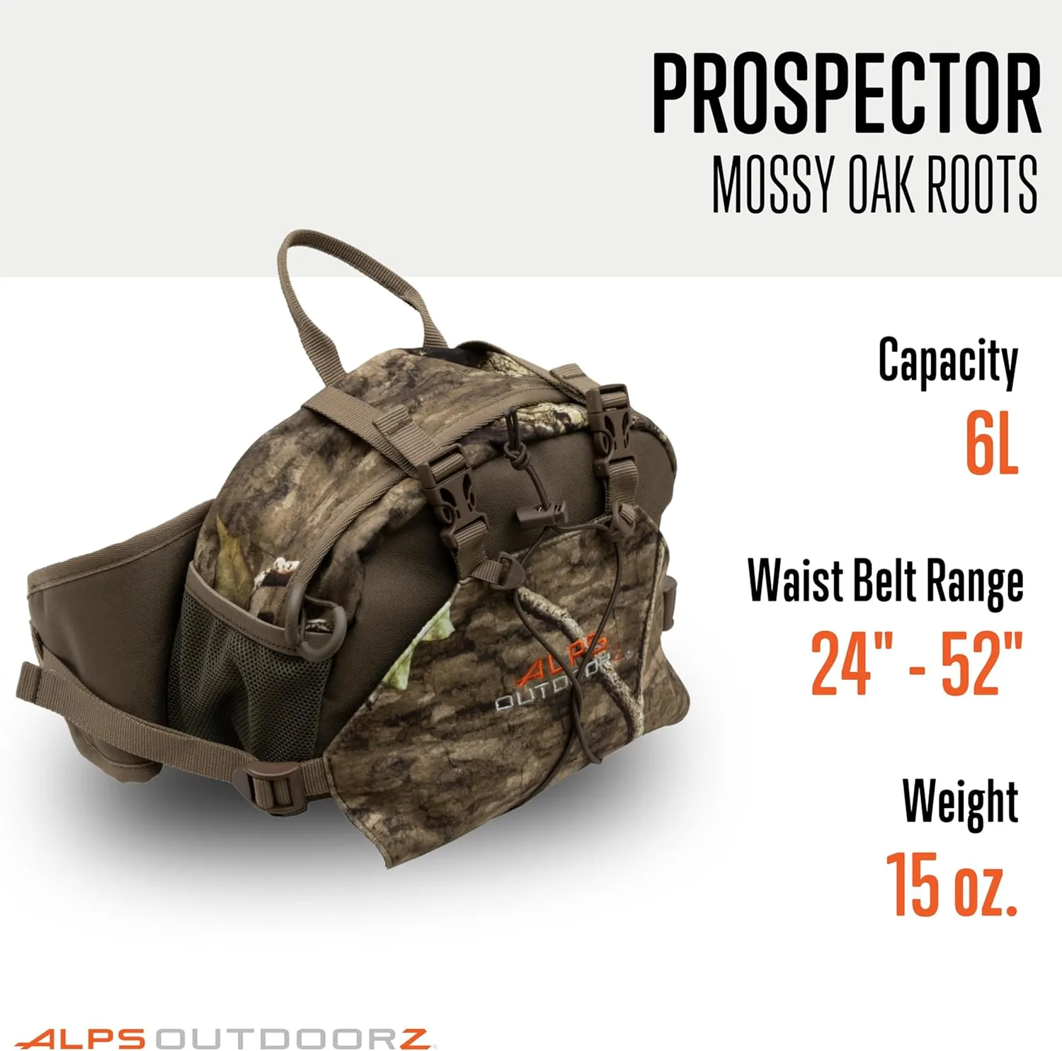 ALPS OutdoorZ Prospector, Mossy Oak Roots, One Size