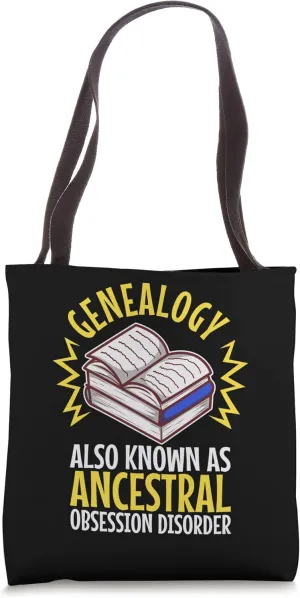 Ancestral obsession disorder Tote Bag