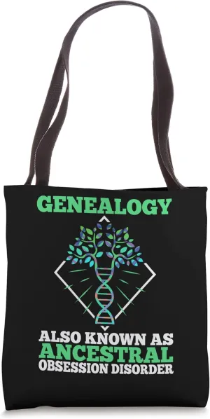 Ancestral obsession disorder Tote Bag
