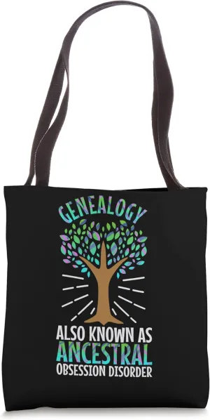 Ancestral obsession disorder Tote Bag