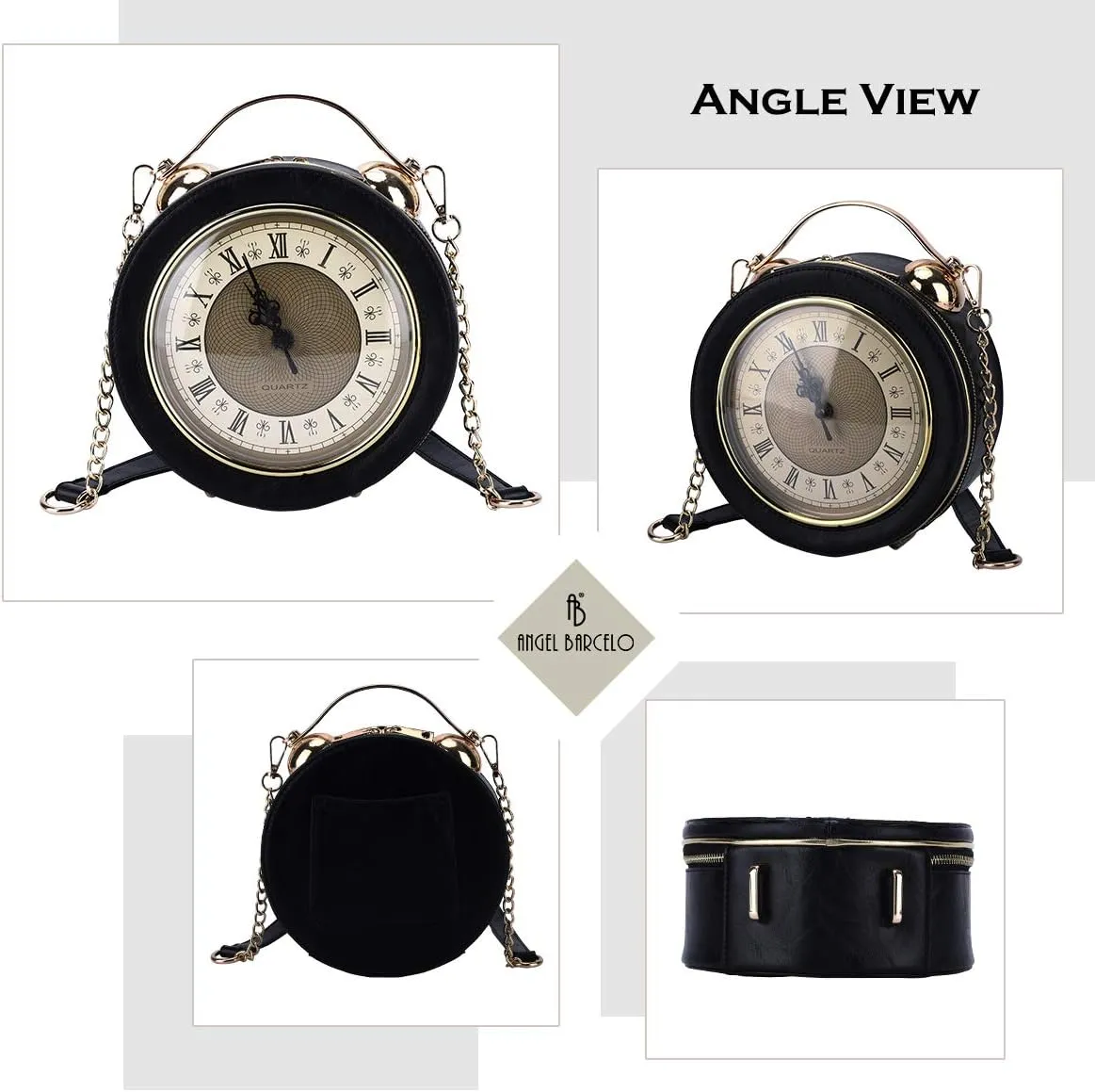 Angel Barcelo Crossover Purse and Handbags Fashion Womens Shoulder bag Handbag