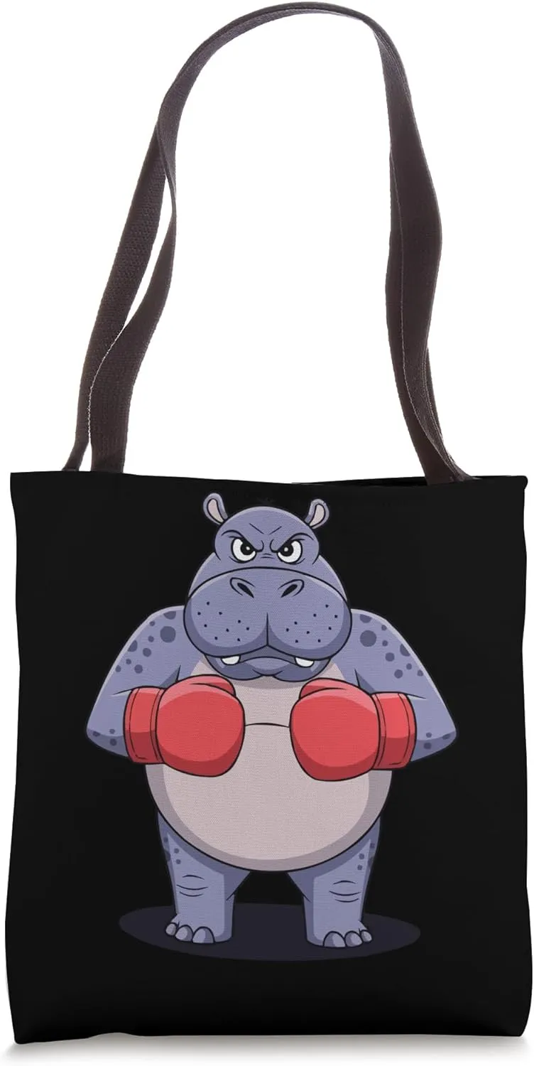 Animal Lover Boxing Match Sport Fighting Boxer Tote Bag