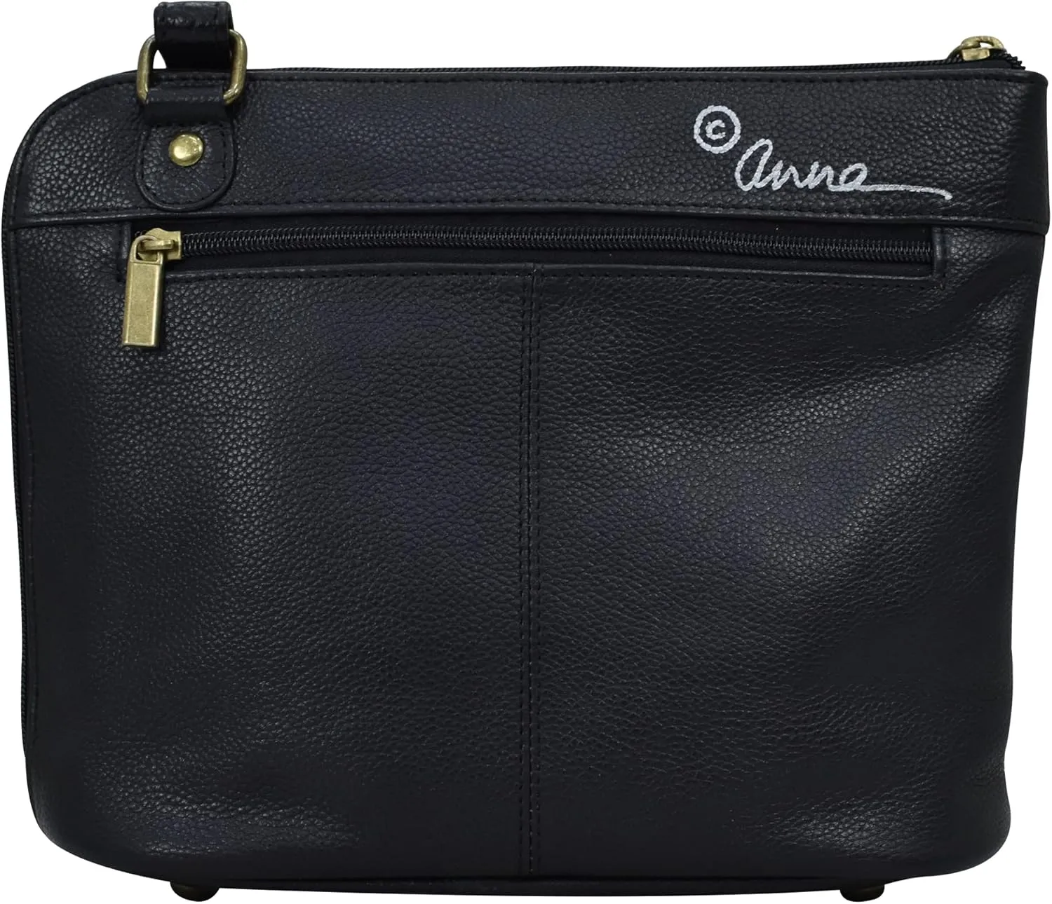 Anna by Anuschka Crossbody Organizer Bag - Genuine Leather