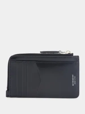 Antigona Zipped Leather Card Holder