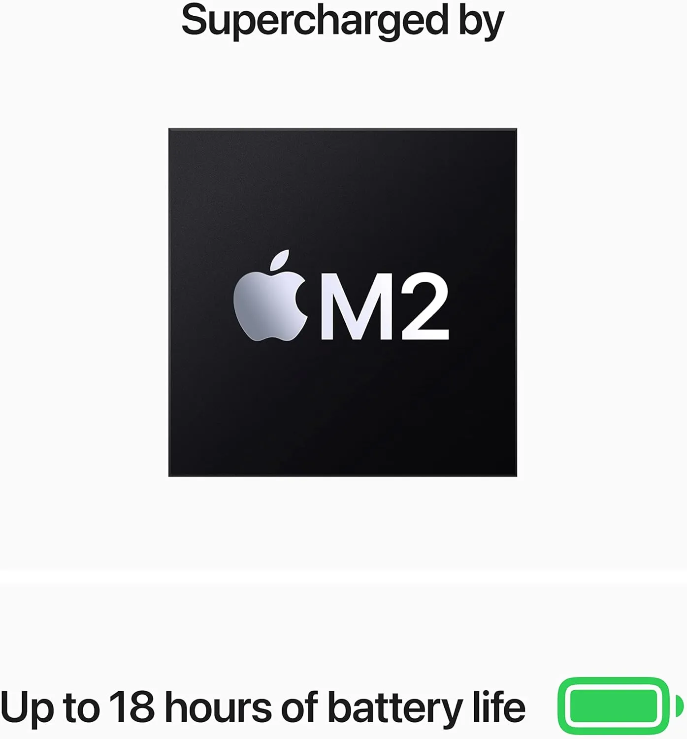 Apple 2022 MacBook Air Laptop with M2 chip: Built for Apple Intelligence, 13.6-inch Liquid Retina Display, 16GB RAM, 256GB SSD Storage, Backlit Keyboard, 1080p FaceTime HD Camera; Space Gray