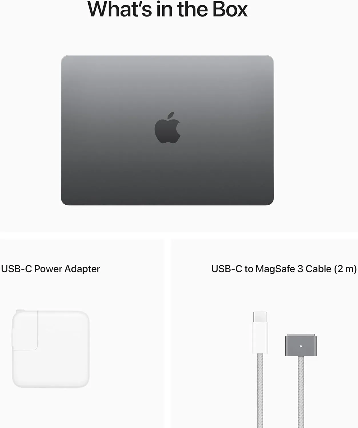 Apple 2022 MacBook Air Laptop with M2 chip: Built for Apple Intelligence, 13.6-inch Liquid Retina Display, 16GB RAM, 256GB SSD Storage, Backlit Keyboard, 1080p FaceTime HD Camera; Space Gray