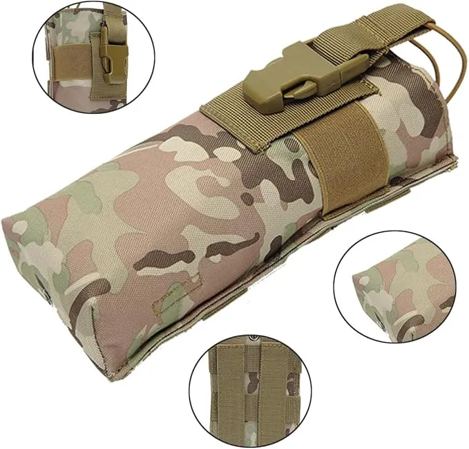 AR-152 Radio Pouch Tactical Radio Holder Radio Case Molle Radio Bag Nylon for GPS Phone AR-152 UV-5R 3800mAh Two Way Radio Walkie Talkies