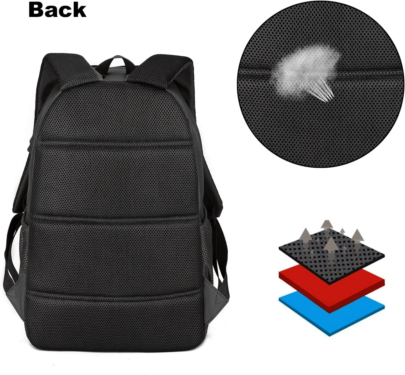 ArcEnCiel 35L Motorcycle Backpack Tactical Military Bag Army Assault Pack Rucksacks with Patch - Rain Cover Included