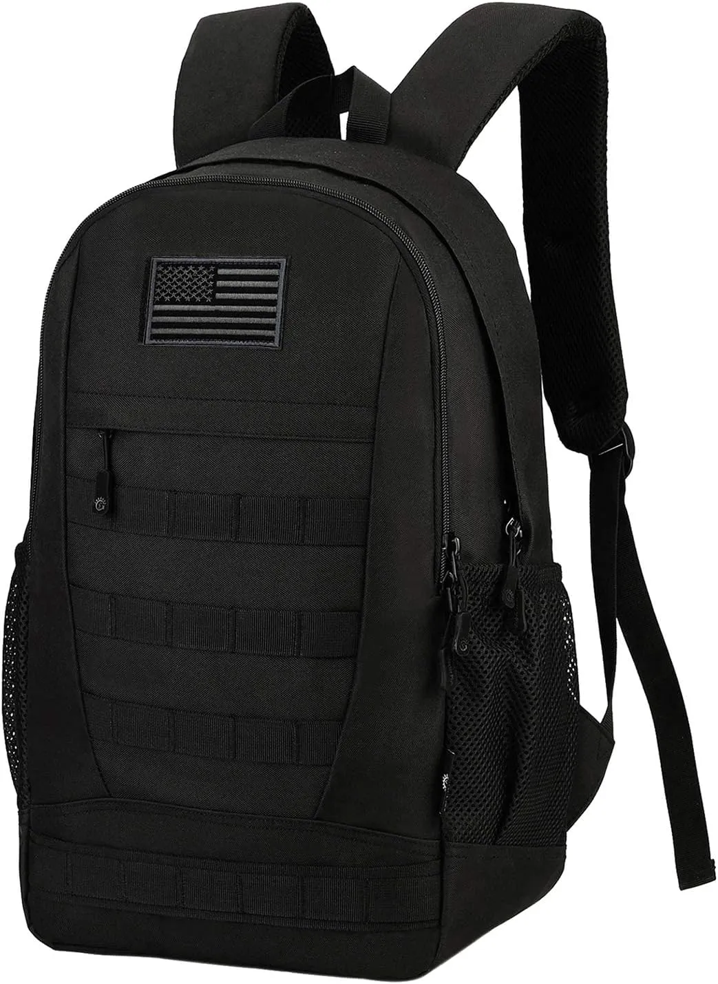 ArcEnCiel 35L Motorcycle Backpack Tactical Military Bag Army Assault Pack Rucksacks with Patch - Rain Cover Included