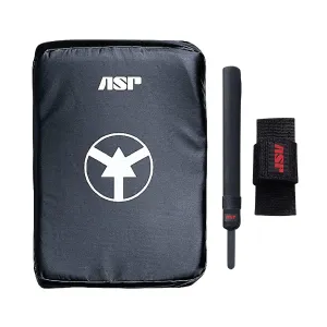 ASP, Inc. Soft Foam Training Police Baton & Foam Practice Sheild 26-Inch Self-Defense Baton for Police Officers, Security Guards, and Law Enforcement, Personal Defense Equipment for Police Duty