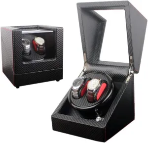 Automatic Watch Winder Watch Winder Mechanic Fully Automatic Mechanical Watch Winding Box Awaking Table Rotating Table Rotating Table Box Watch Winder Display Watch Box (2 0d)