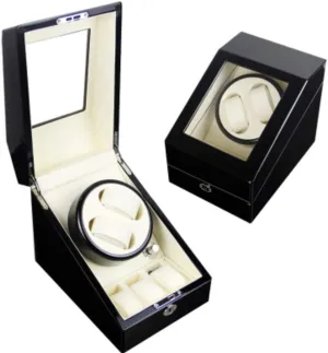 Automatic Watch Winder Watch Winder Mechanic Fully Automatic Mechanical Watch Winding Box Awaking Table Rotating Table Rotating Table Box Watch Winder Display Watch Box (2 3h)