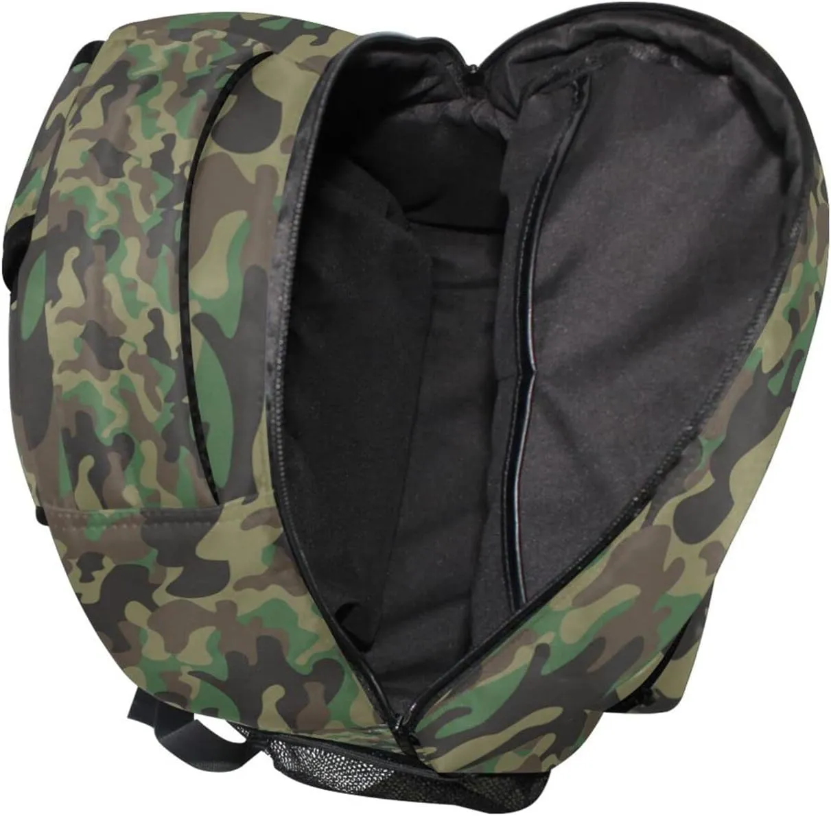 AUUXVA Custom School Backpack for Kids Boys with Name/Text, Personalized Camo Laptop Backpack Add Your Name Student College School Bag Customized Bookbag for Primary Middle Junior High Back to School