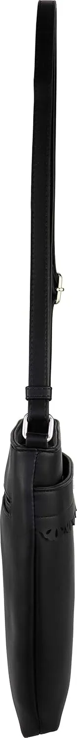 B BRENTANO Vegan Medium Crossbody Handbag Purse