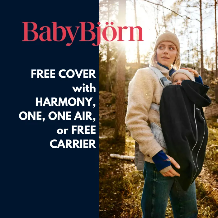 Baby Bjorn Cover for Baby Carrier (Black)
