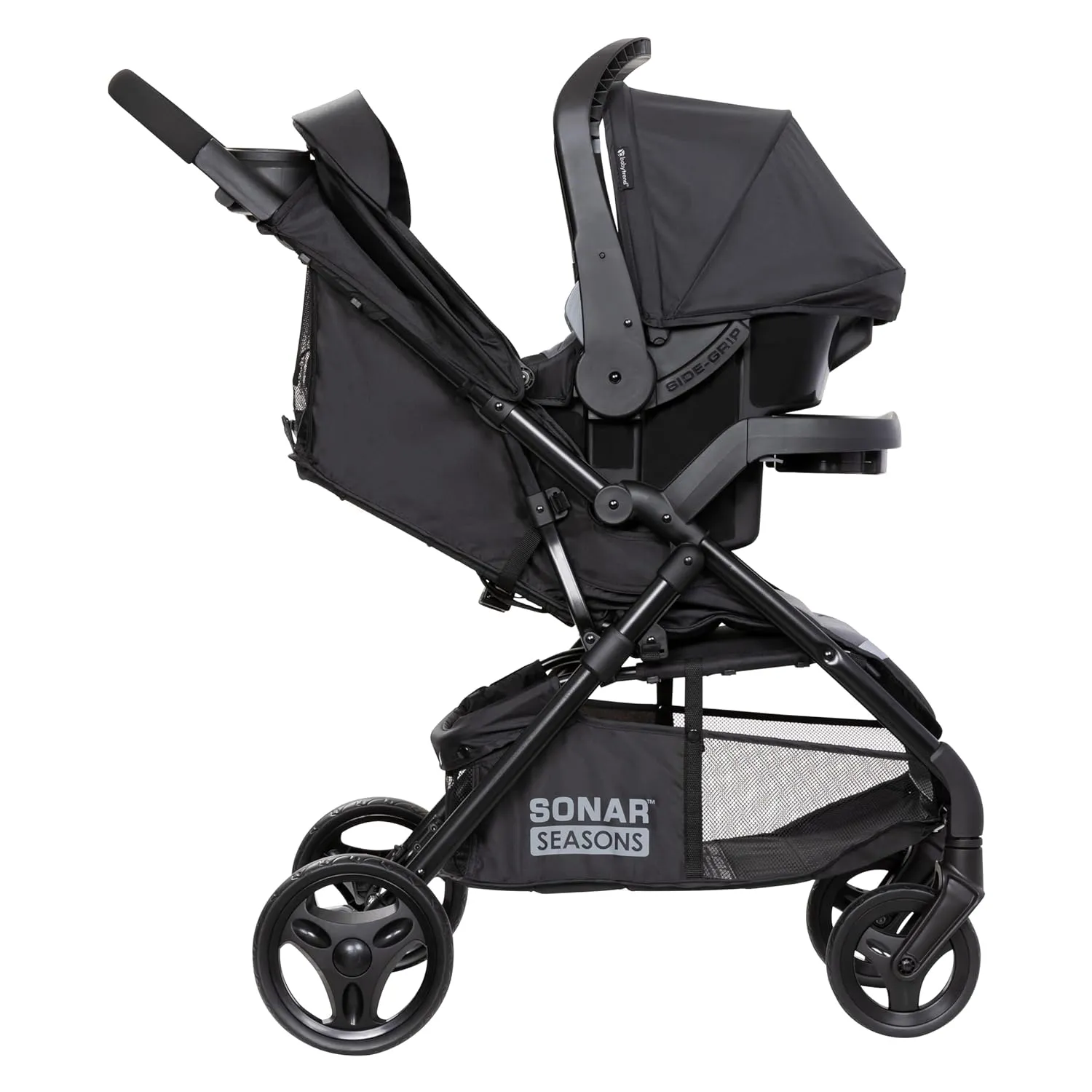 Baby Trend Passport Seasons Travel System with EZ-Lift™ Infant Car Seat, Journey Black