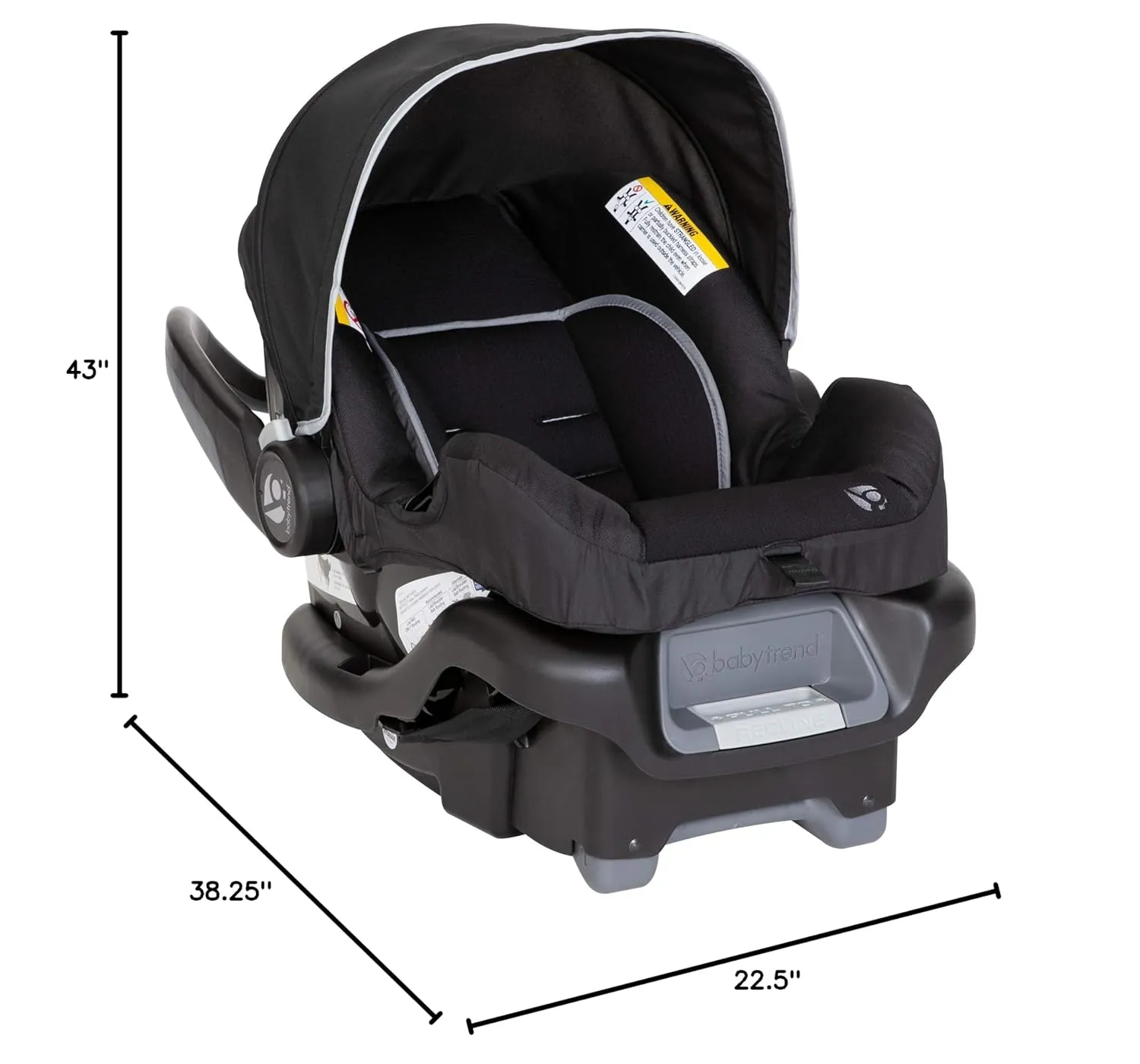 Baby Trend Tango™ Stroller Travel System with Ally™ Infant Car Seat, Kona