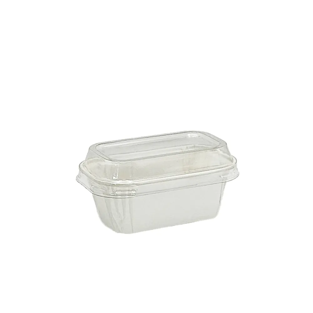 Baking Pan Muffin Rectangular Paper Liner Cases - White