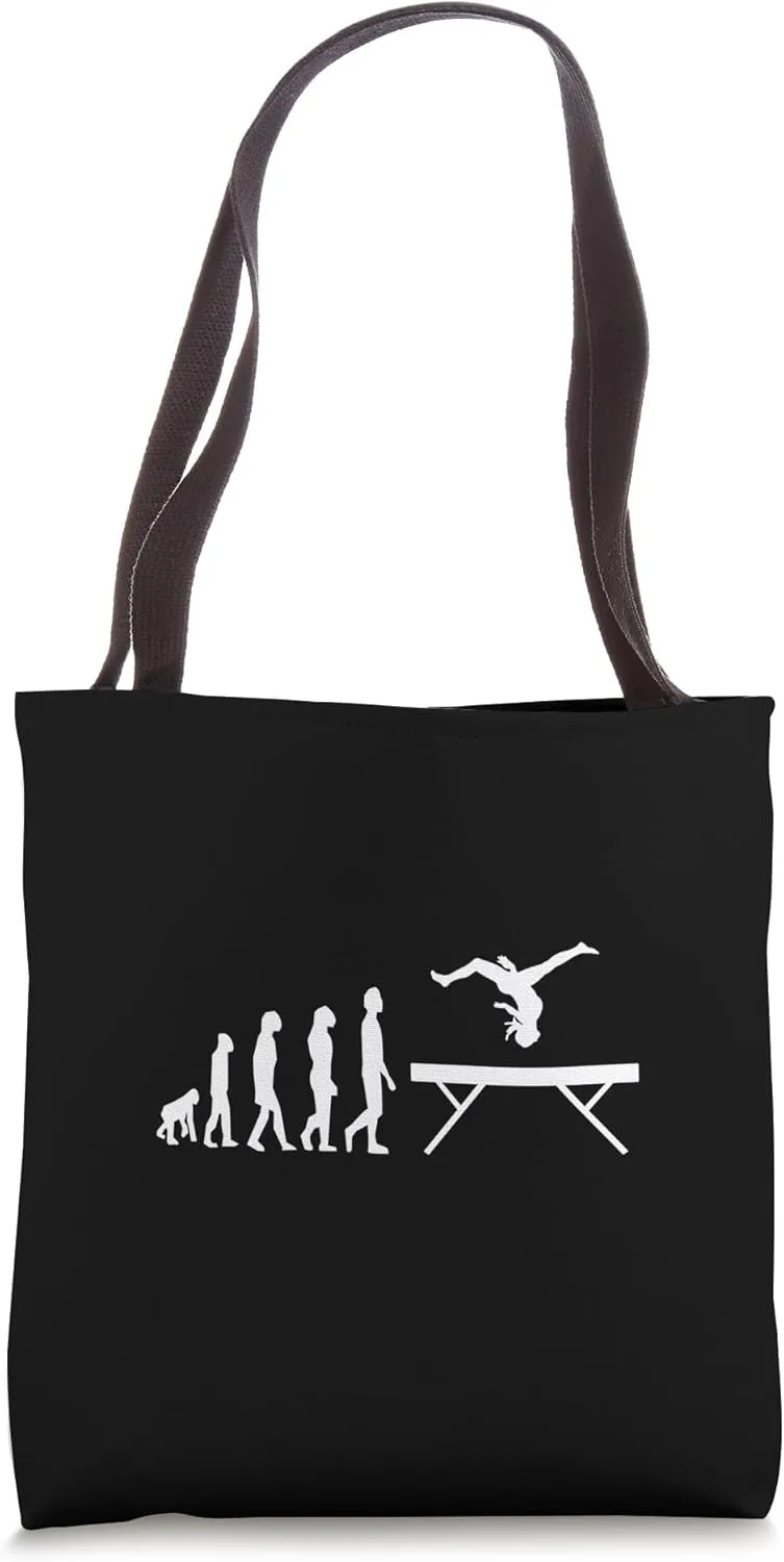 Balance Beam Evolution Gymnastics Tote Bag