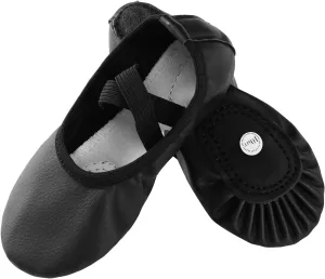 Ballet Shoes for Girls, Canvas Ballet Shoes Leather Split Sole Dance Shoes, Ballet Slippers for Toddler Girls(Toddler/Little/Big Kid)