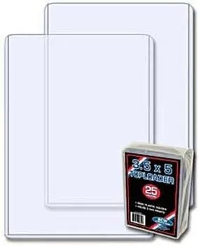 BCW 3.5x5 Topload Holder - 100 Pack | Premium Rigid Plastic Protector Case for Trading Cards, Index Cards, and Photos | Perfect Fit for Transformer TCG, Magic: The Gathering, and More