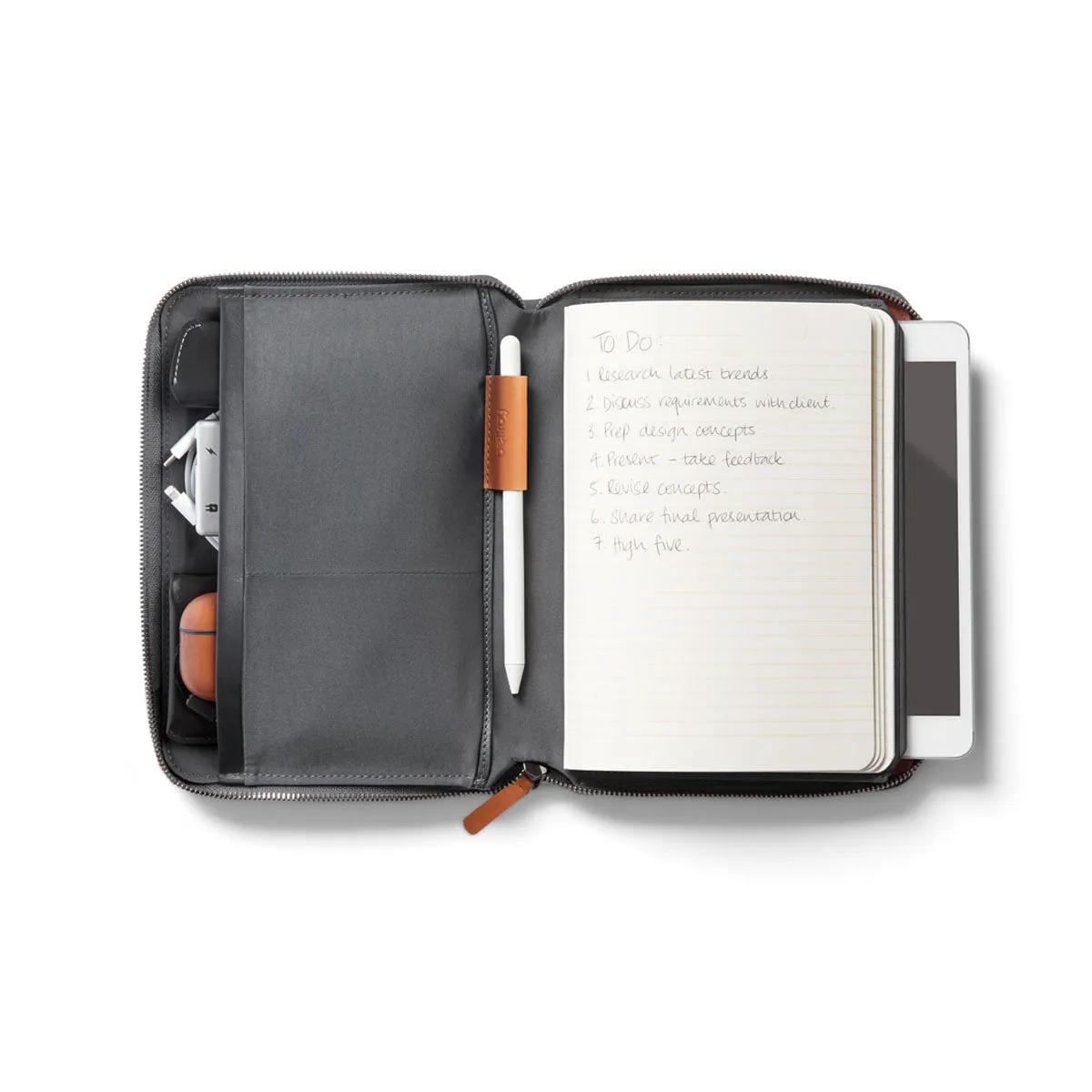 Bellroy Tokyo Folio 8" - Storm Grey