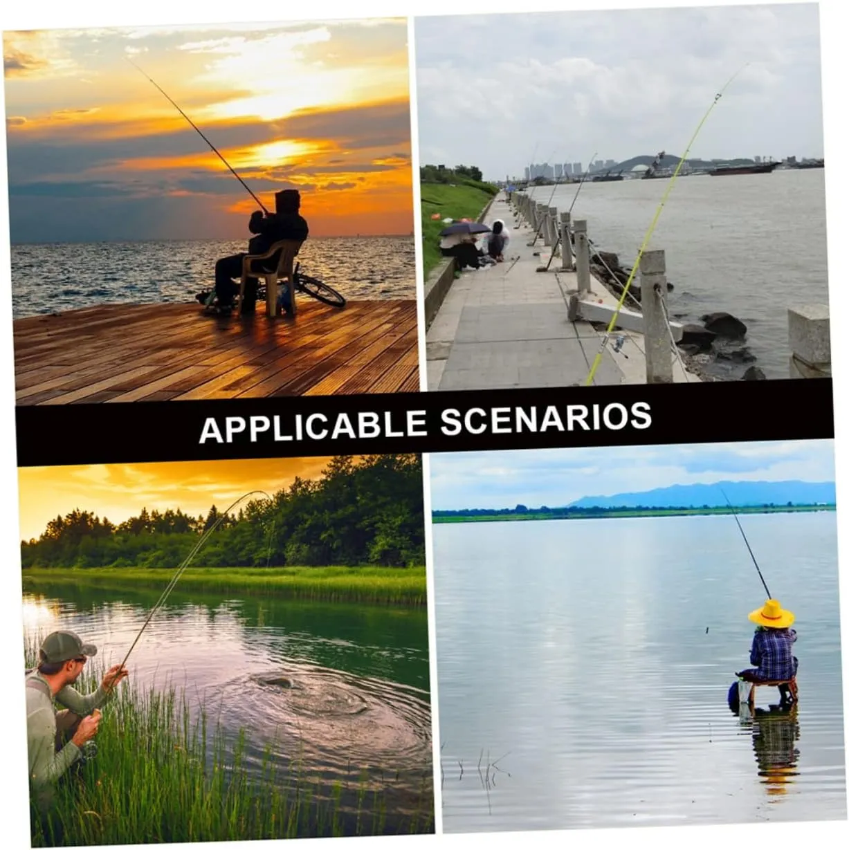 BESPORTBLE 10 pcs Practical Lure - Tackle Reservoir Fishing Equipment Compact Metal Cage Tools Bait Portable Carp